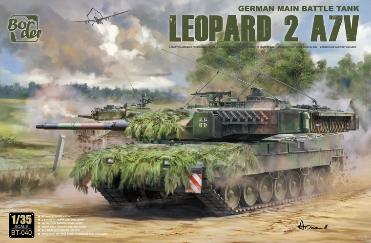  Border Models 1/35 Leopard 2 A7V MBT 