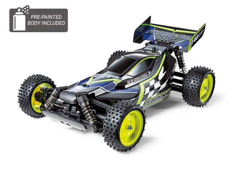  Tamiya RC Plasma Edge II Buggy Gunmetal TT-02B Model Kit 