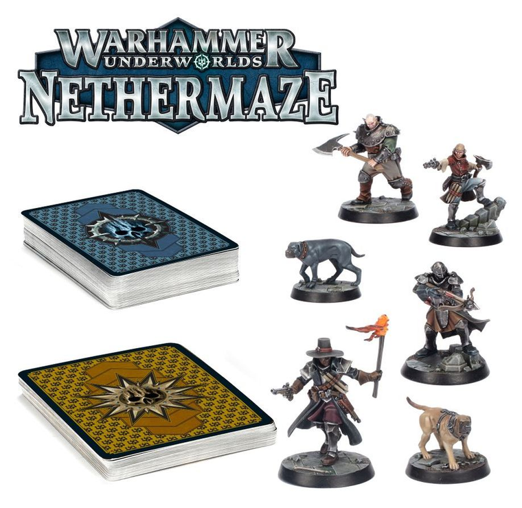  Games Workshop Warhammer Underworlds - Nethermaze - Hezbane's  Hunters 