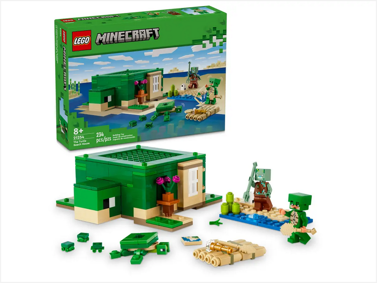  Lego Minecraft The Turtle Beach House 