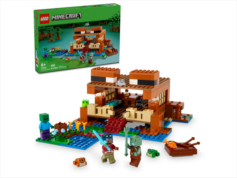  Lego Minecraft The Frog House 