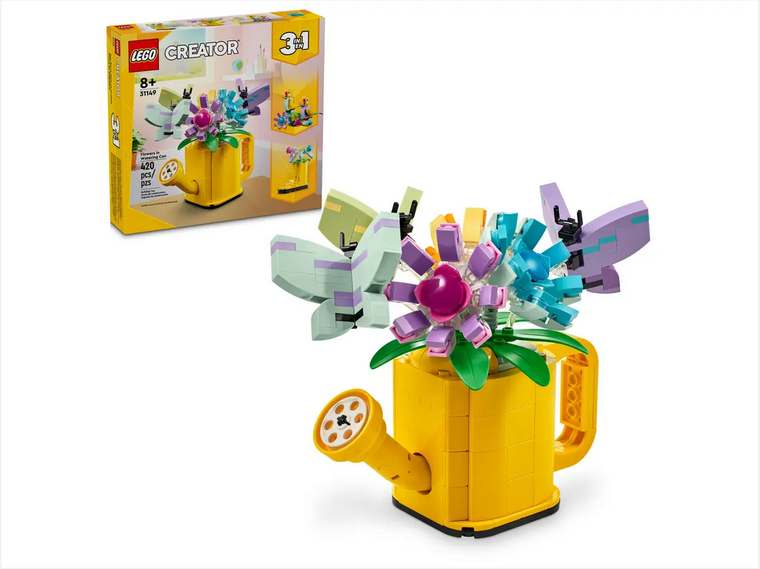  Lego Creator 3-in-1 Flowers in Watering Can 