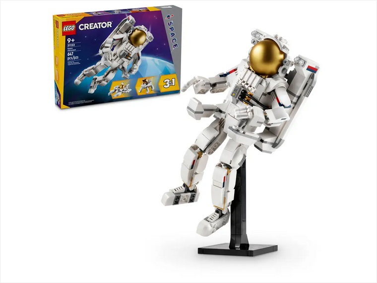  Lego Creator 3-in-1 Space Astronaut 