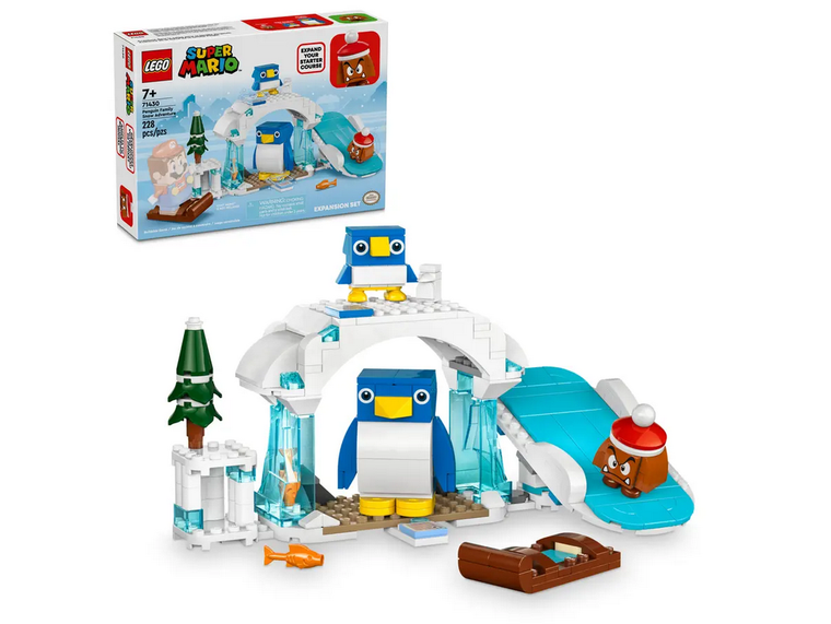  Lego Super Mario - Penguin Family Snow Adventure Expansion Set 