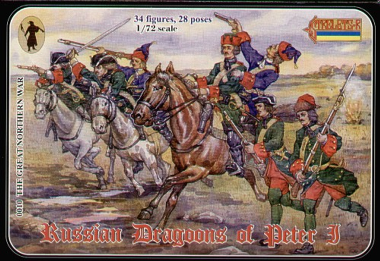  Strelets 1/72 Russian Dragoons of Peter The Great 