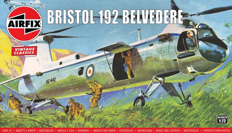  Airfix 1/72 Bristol 192 Belvedere 