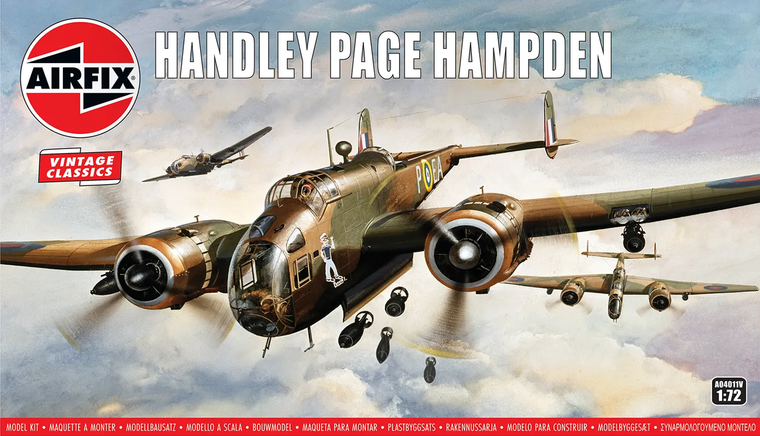  Airfix 1/72 Handley Page Hampden 