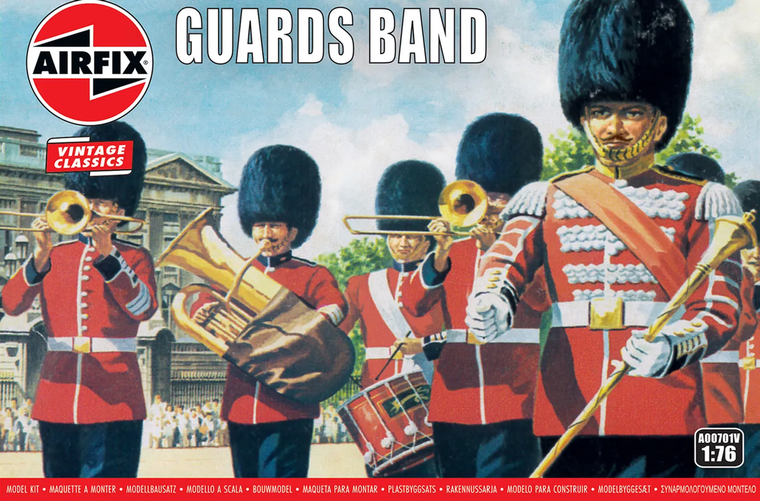  Airfix 1/76 British Army Guards Band Figure Set 