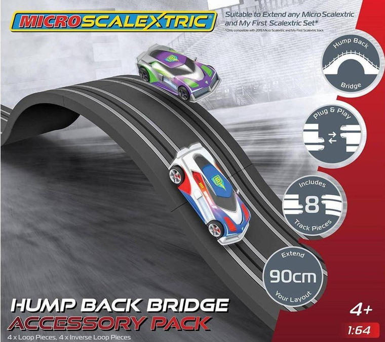  Micro Scalextric Hump Backed Bridge Micro Accessory Pack 