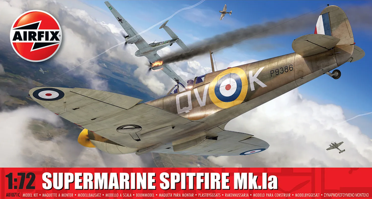  Airfix 1/72 Supermarine Spitfire Mk.Ia 