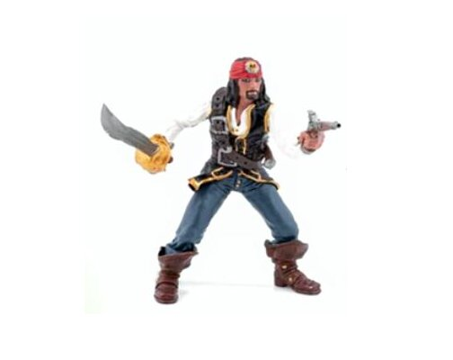 Papo Toys Pirate with Pistol 
