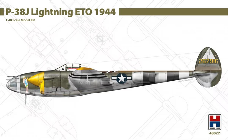  Hobby 2000 1/48 Lockheed P-38J Lightning ETO 1944 