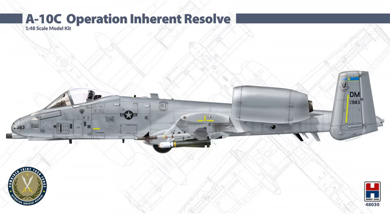  Hobby 2000 1/48 Fairchild-Republic A-10C Thunderbolt II Operation Inherent Resolve 