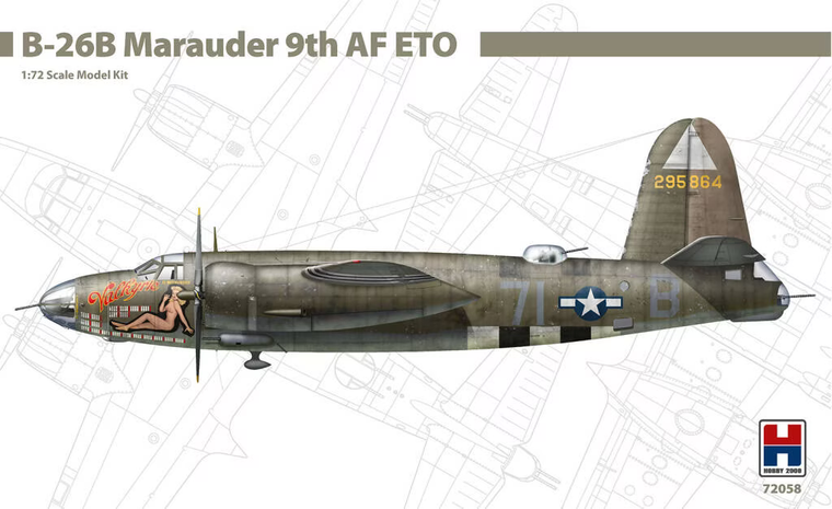  Hobby 2000 1/72 Martin B-26B Marauder 9th AF ETO 