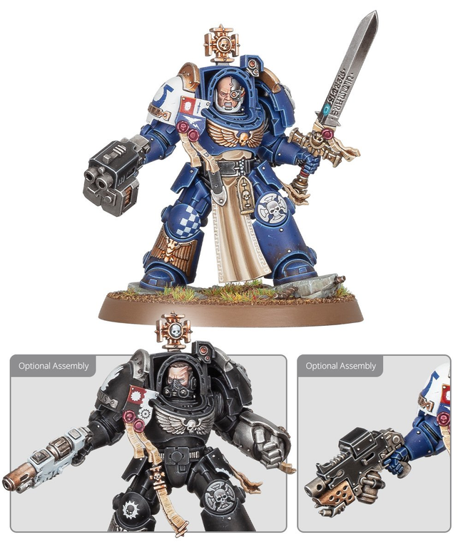  Games Workshop Space Marines Captain in Terminator Armour 