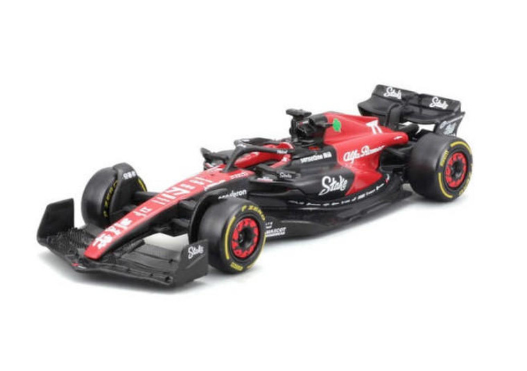  Burago 1/43 Alfa Romeo F1 C43 2023 #24 Zhou Guanyu 