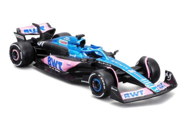  Burago 1/43 BWT Alpine F1 Team A523 2023, #31 Esteban Ocon 