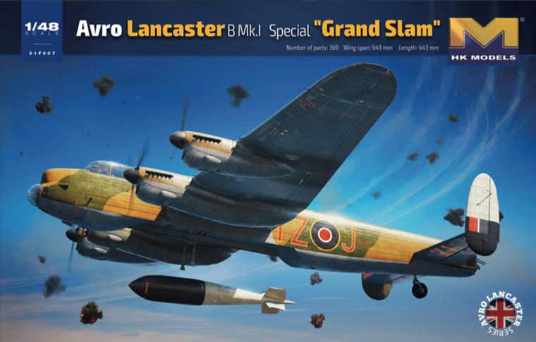  Hong Kong Models 1/48 Avro Lancaster B Mk.I Grand Slam 