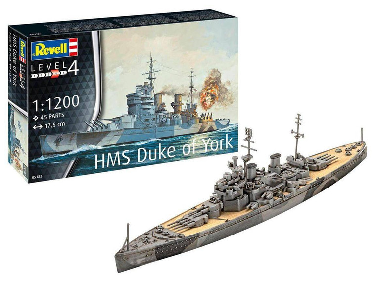  Revell 1/1200 HMS Duke of York 