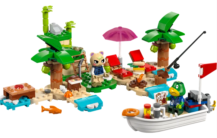  Lego Animal Crossing Kapp'n's Island Boat Tour 