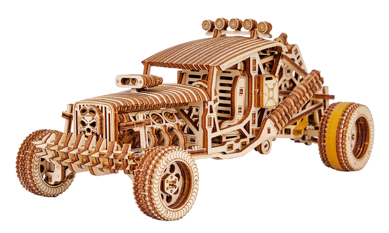  Wood Trick Mad Buggy 3D Wooden Model Kit 