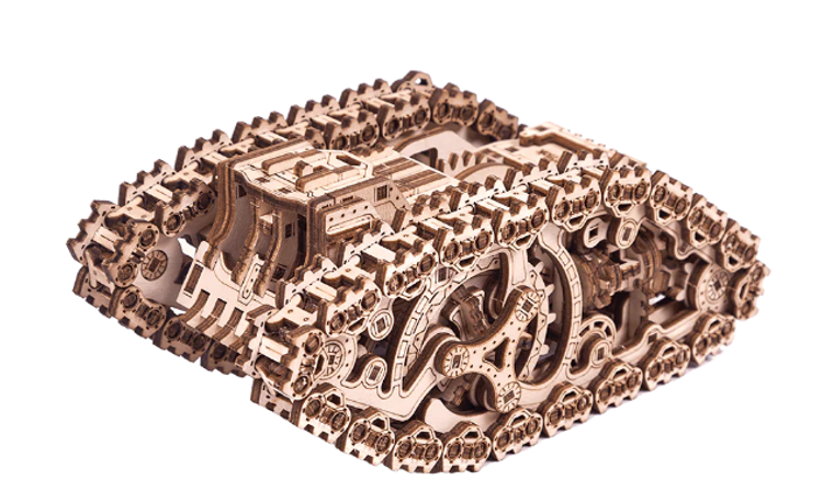  Wood Trick Steam Tank 3D Wooden Model Kit 