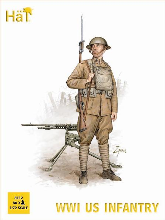  Hat Industrie 1/72 WWI US Infantry 