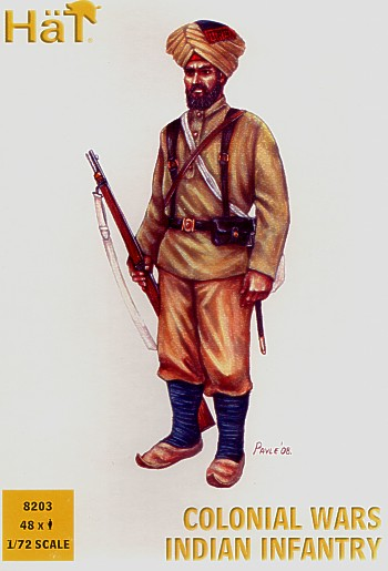  Hat Industrie 1/72 Colonial Wars Indian Infantry 