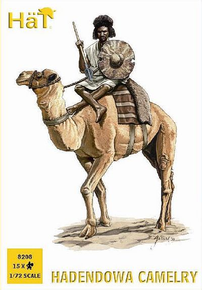  Hat Industrie 1/72 Colonial Wars Hadendowa Camelry 