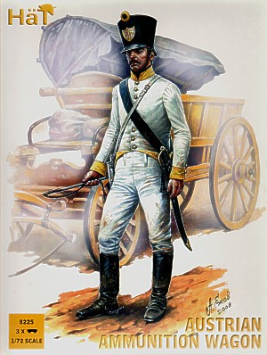  Hat Industrie 1/72 Napoleonic Austrian Ammunition Wagon 