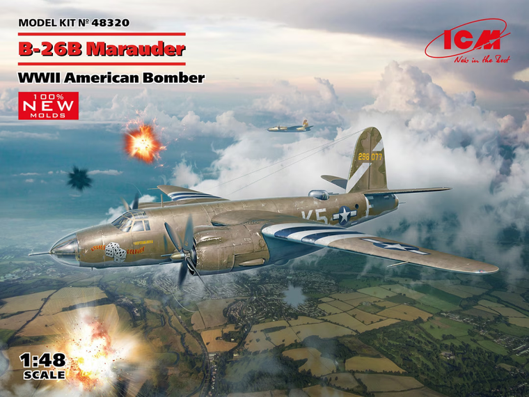 Icm ICM 1/48 Martin B-26B Marauder 