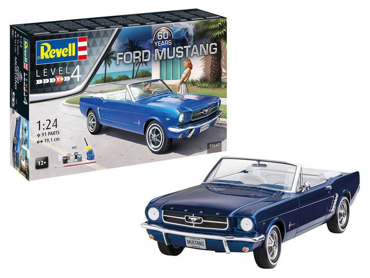  Revell 1/24 Ford Mustang 60th Anniversary Gift Set 