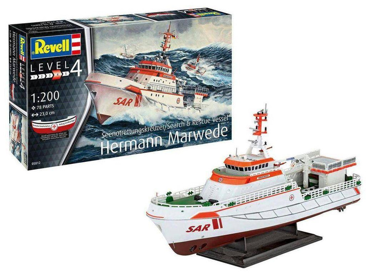  Revell 1/200 Hermann Marwede Search and Rescue Vessel 