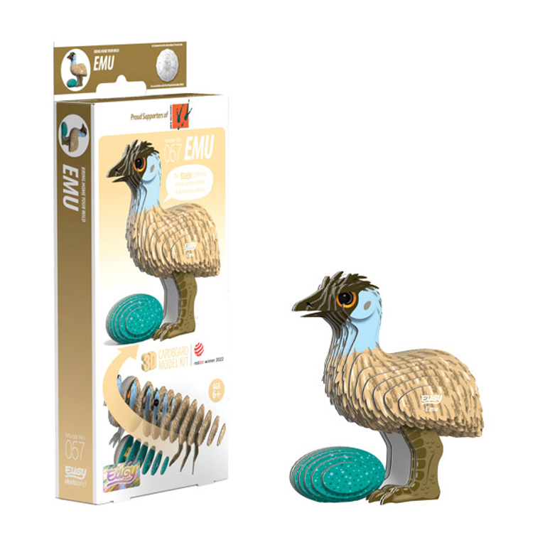  Eugy 57 Emu Card 3D Puzzle 