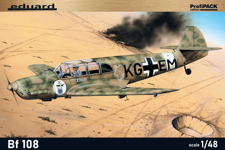  Eduard 1/48 Messerschmitt Bf 108 Taifun ProfiPACK 