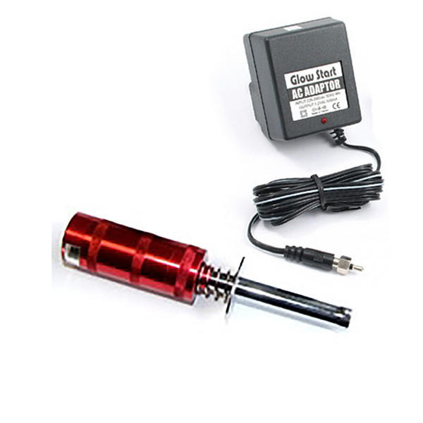Rc System Fastrax Metered Glow Starter With UK Charger 