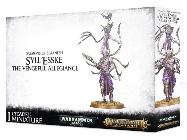 Games Workshop Age of Sigmar Hedonites of Slaanesh Syll'esske The Vengeful Allegiance   Games Workshop Age of Sigmar Hedonites of Slaanesh Syll'esske The Vengeful Allegiance