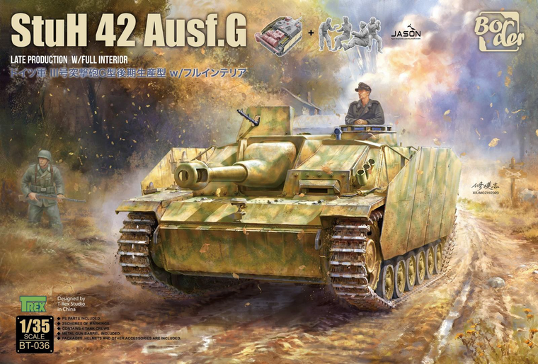  Border Models 1/35 StuH 42 Ausf.G Late Production with Interior 