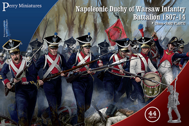  Perry Miniatures 28mm Napoleonic Duchy of Warsaw Infantry Battalion 1807-1814 