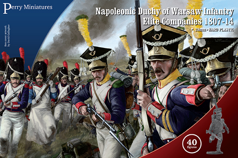  Perry Miniatures 28mm Napoleonic Duchy of Warsaw Infantry Elite Companies 1807-1814 