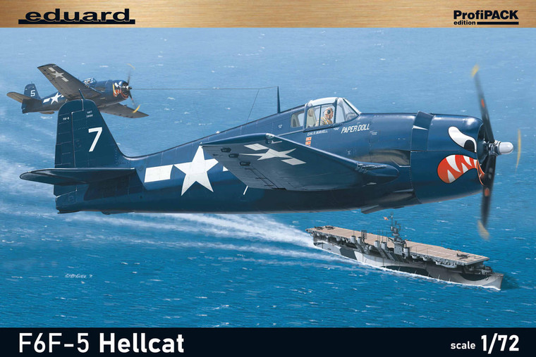  Eduard 1/72 Grumman F6F-5 Hellcat ProfiPACK 