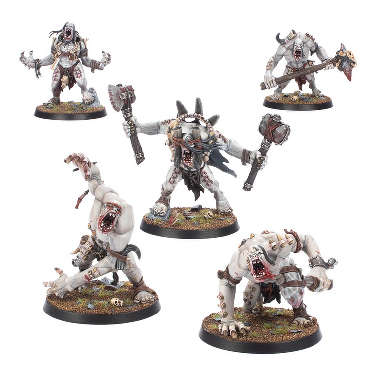  Games Workshop Warcry Warband - Gnarlwood - Gorger Mawpack 