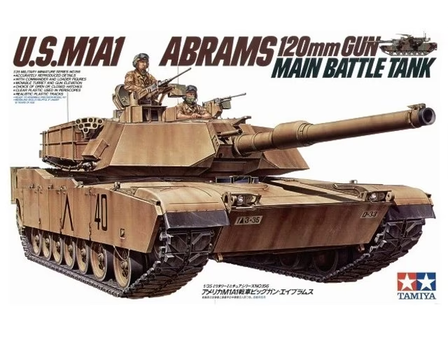  Tamiya 1/35 M1A1 Abrams 