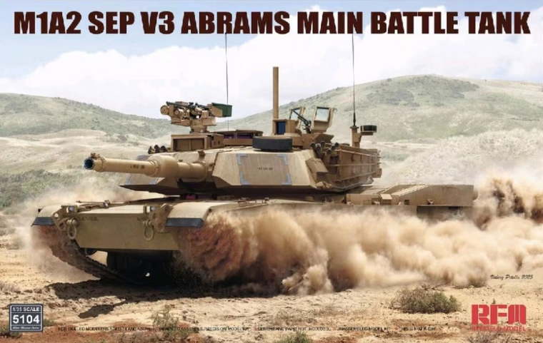  Rye Field Models 1/35 M1A2 Abrams SEP V3 MBT 