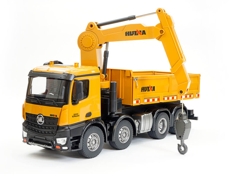 HuiNa RC 1/14 2.4G Timber Grab 8-Wheel Dump Truck RTR