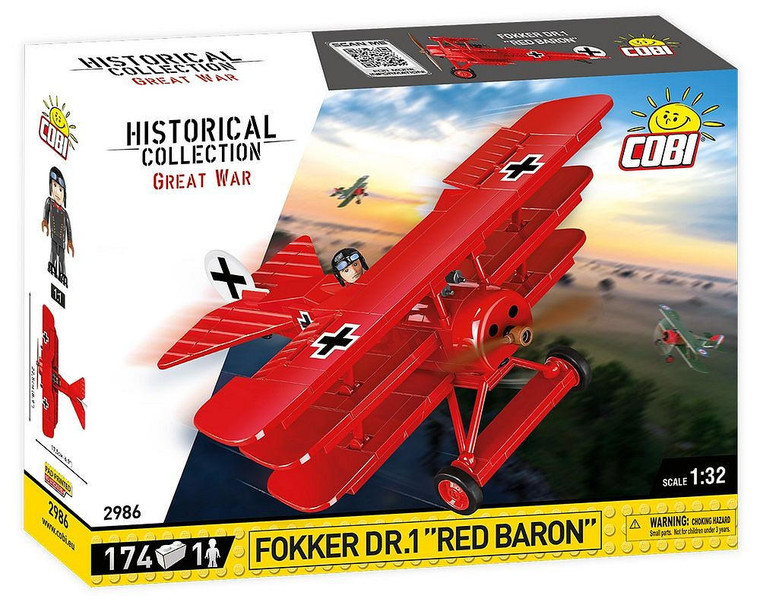  Cobi Fokker Dr.1 Red Baron 