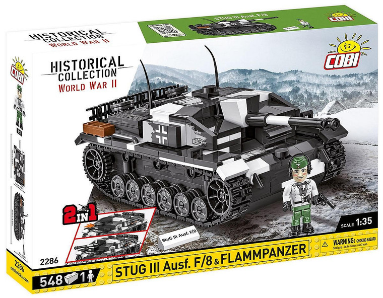  Cobi StuG III Ausf.F/8 & Flammpanzer 