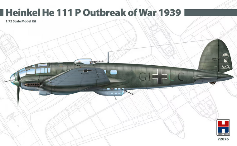  Hobby 2000 1/72 Heinkel He 111P Outbreak of War 1939 