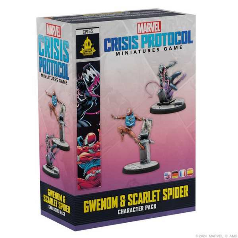  Atomic Mass Games Marvel Crisis Protocol: Gwenom & Scarlet Spider 