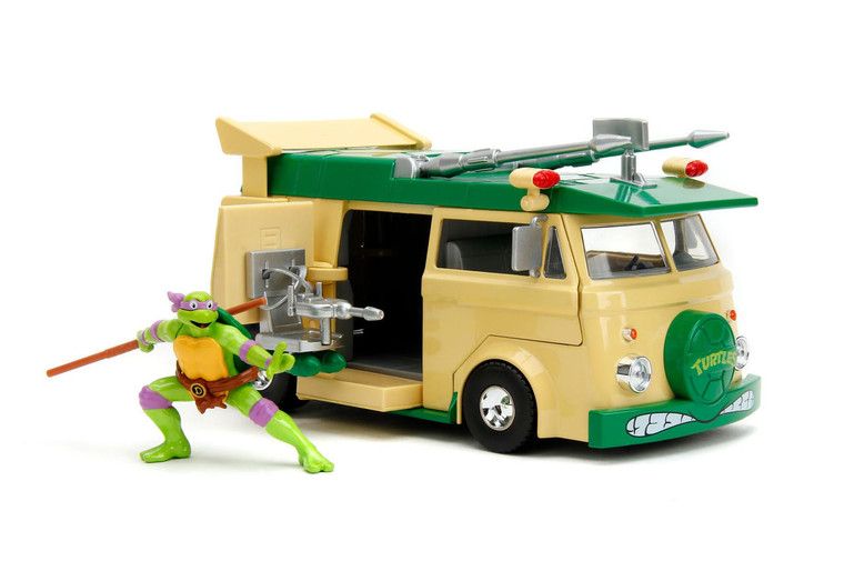 Jada 1/24 TMNT Party Bus with Donatello figure 